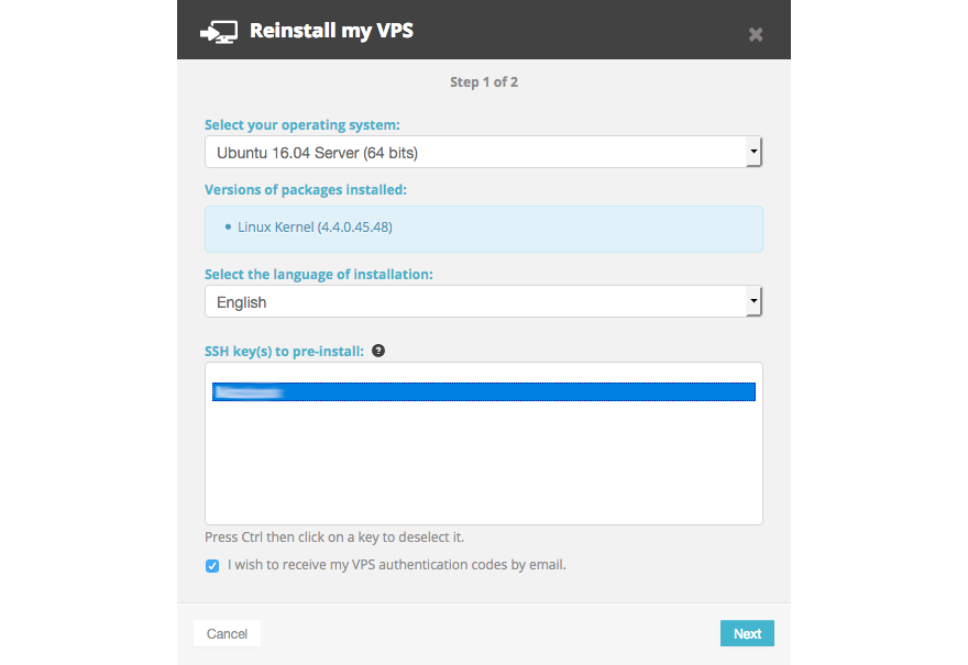 Reinstall_VPS Config