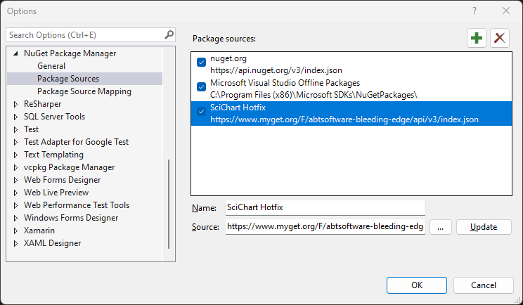 Nuget Feed Setup