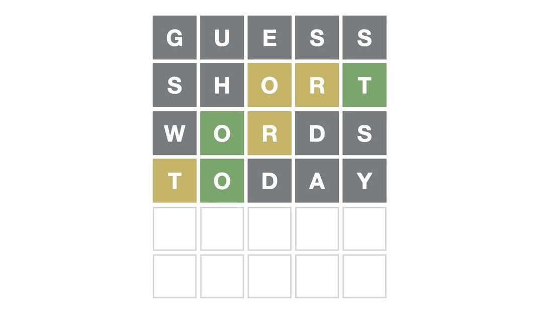 Image of Wordle Board