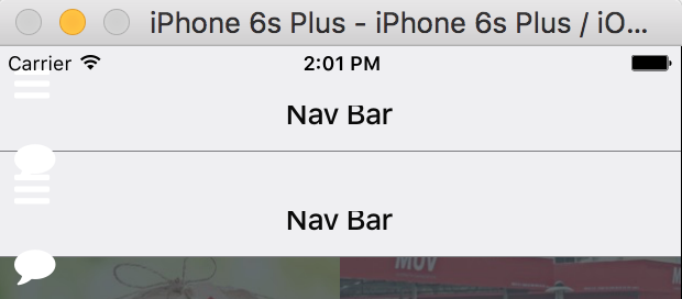 Duplicate Navbar