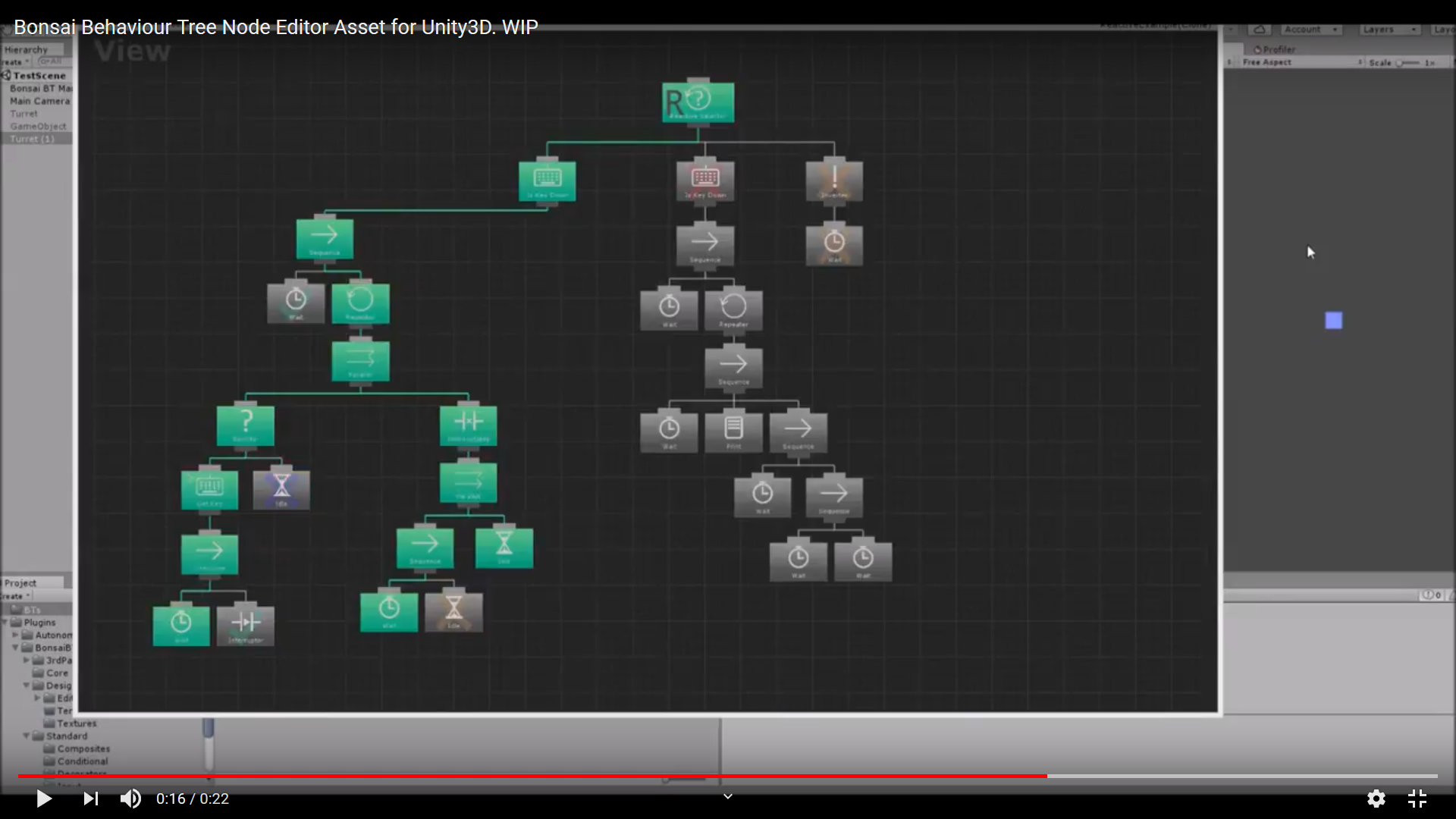 Bonsai Behaviour Tree Showcase