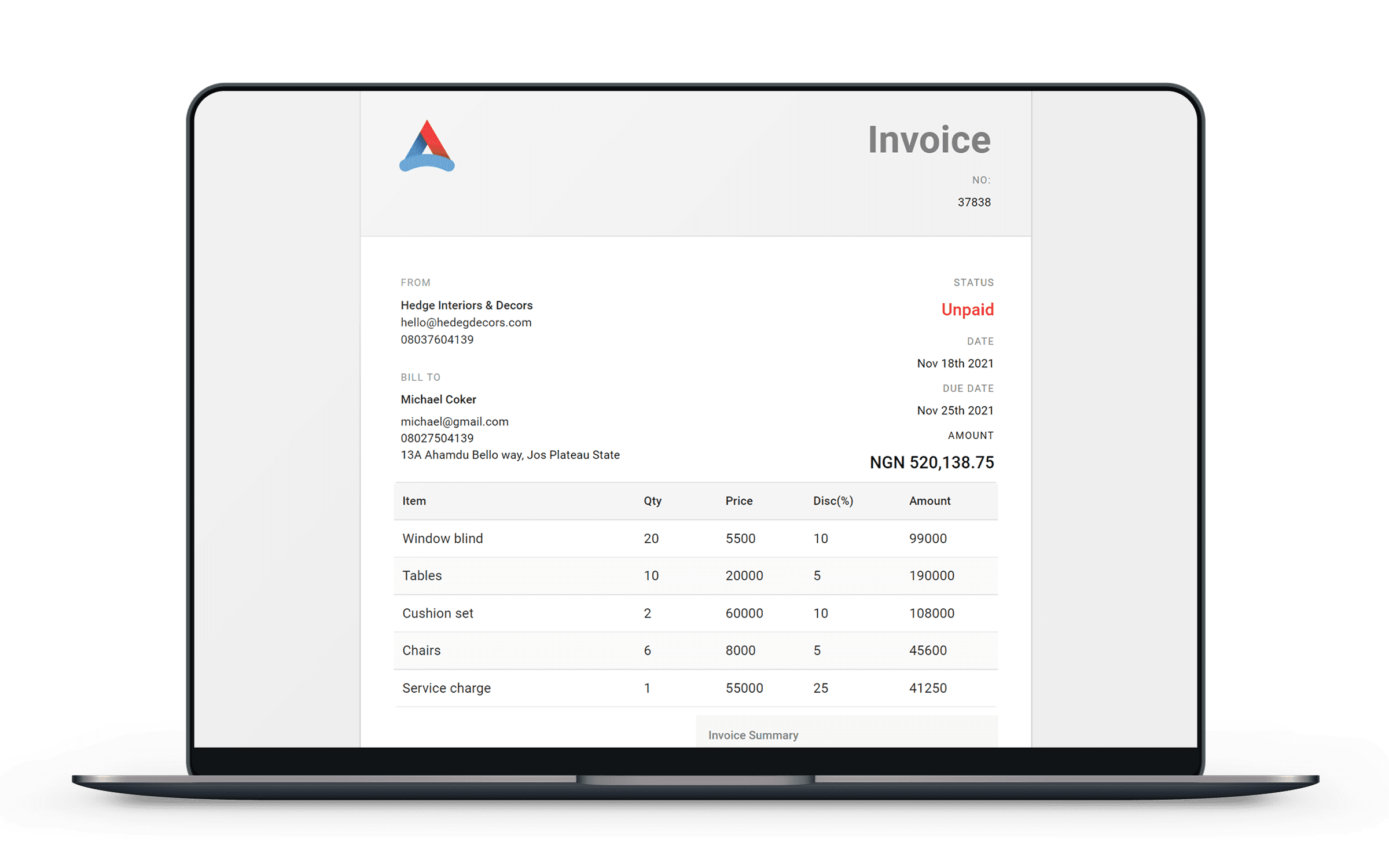 Invoice