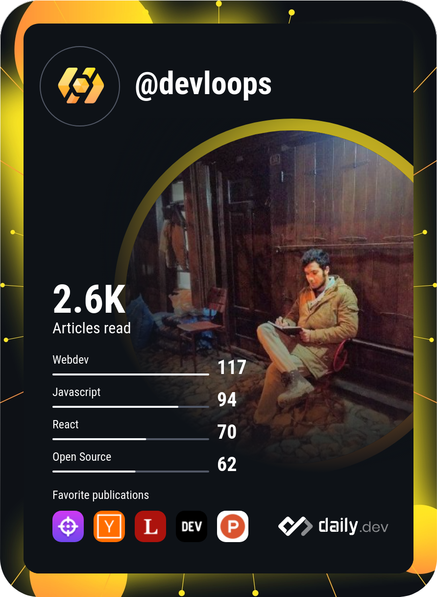 muhammed burak şentürk's Dev Card