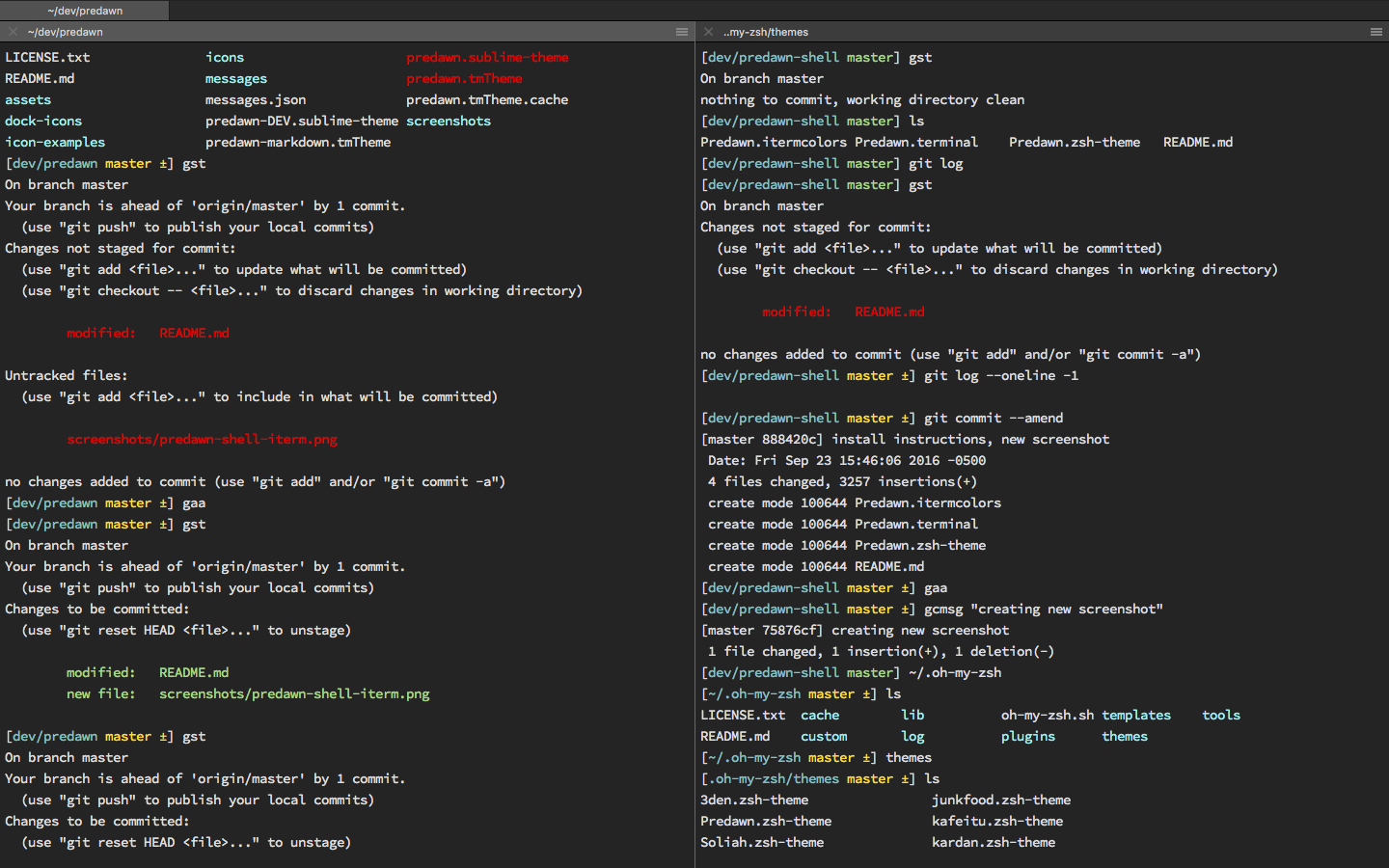 predawn-shell-iterm