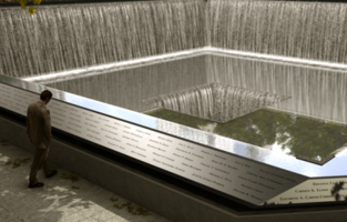 All the names | 9/11 Memorial, 2009, Jer Thorp+