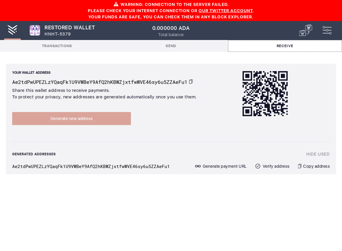 Fail to completely restore a wallet with addresses generated not following gap from BIP44 protocol/12_83-I should see the addresses exactly list them.png