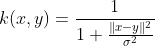 Cauchy kernel