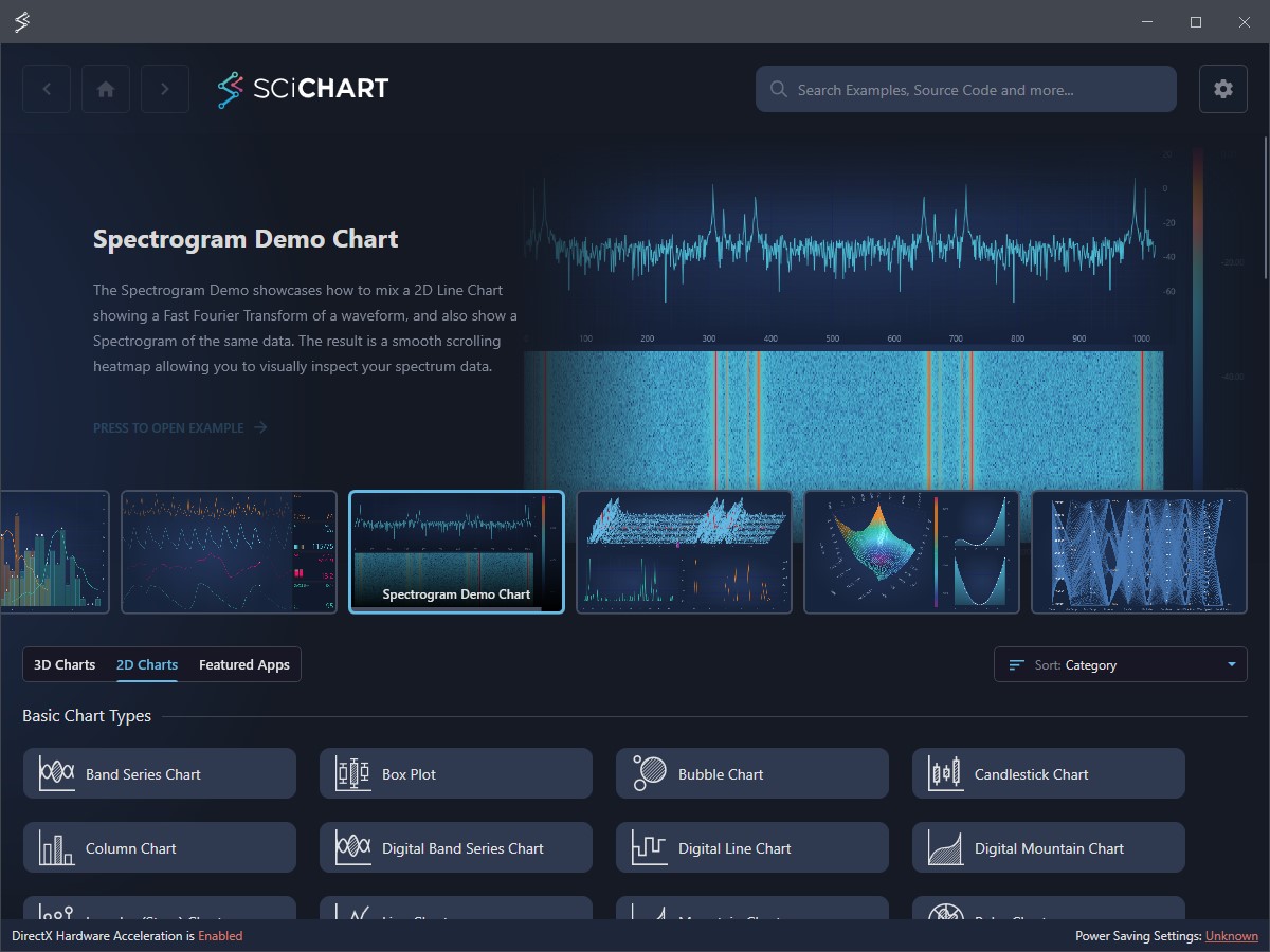 SciChart WPF Examples - WPF Chart library