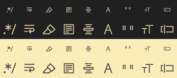 Midstroke Icon Set