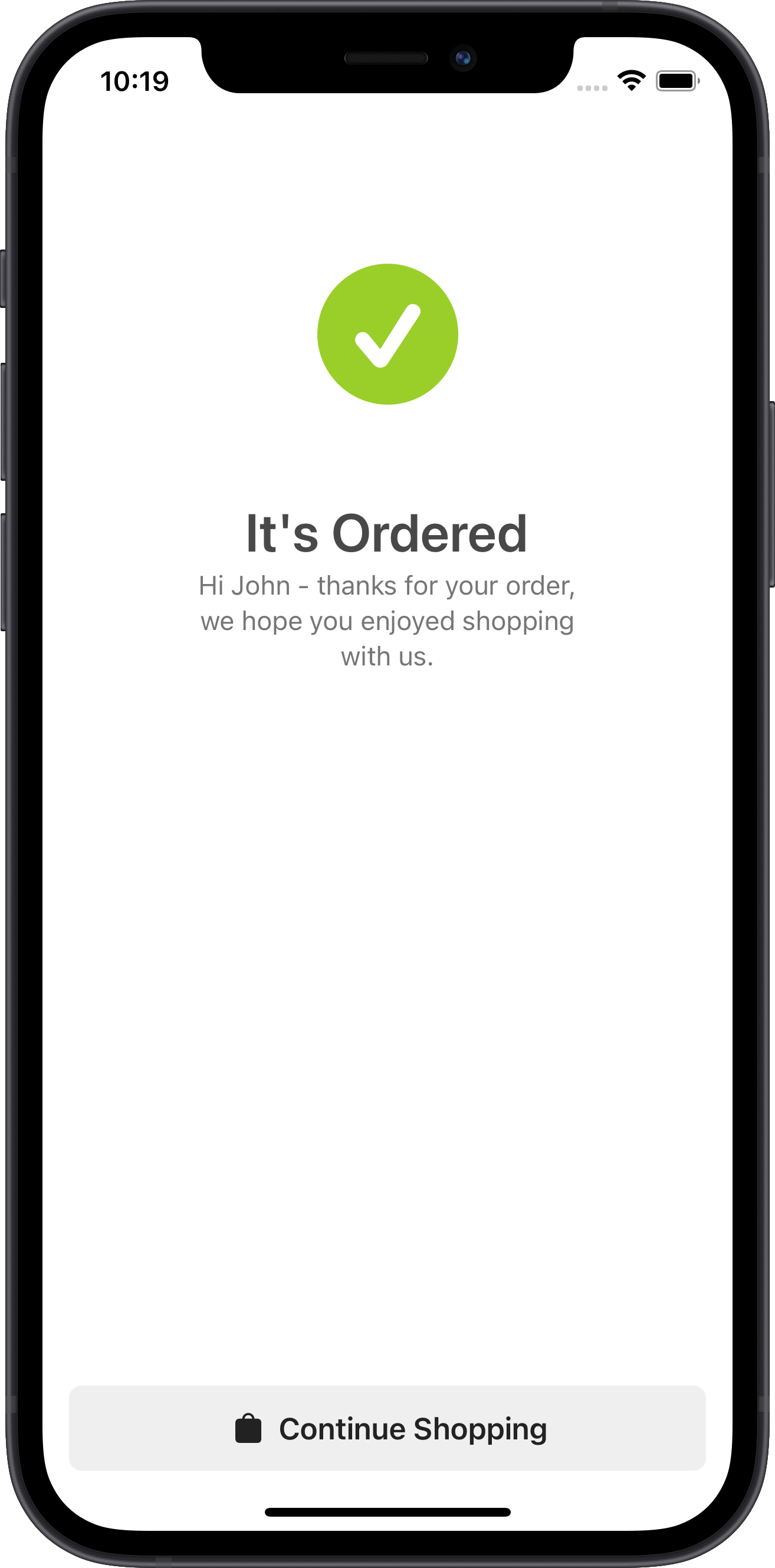 e-commerce, order details