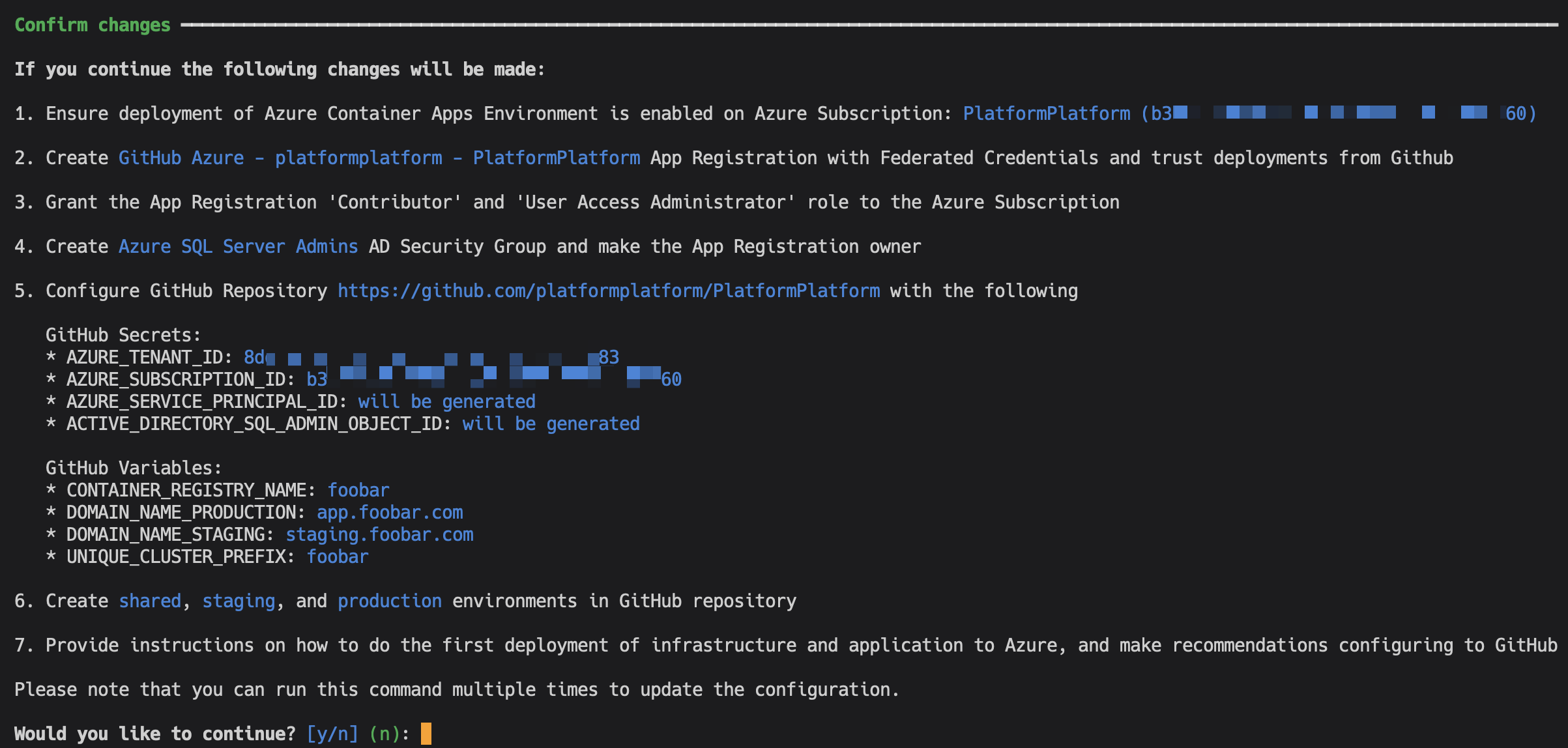 Configure Continuous Deployments