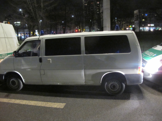 White VW T4