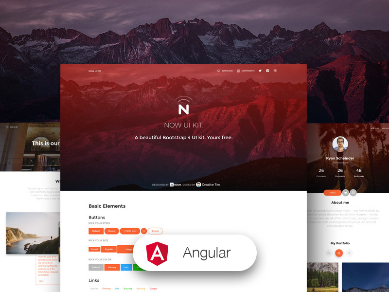 Now Ui Kit Angular