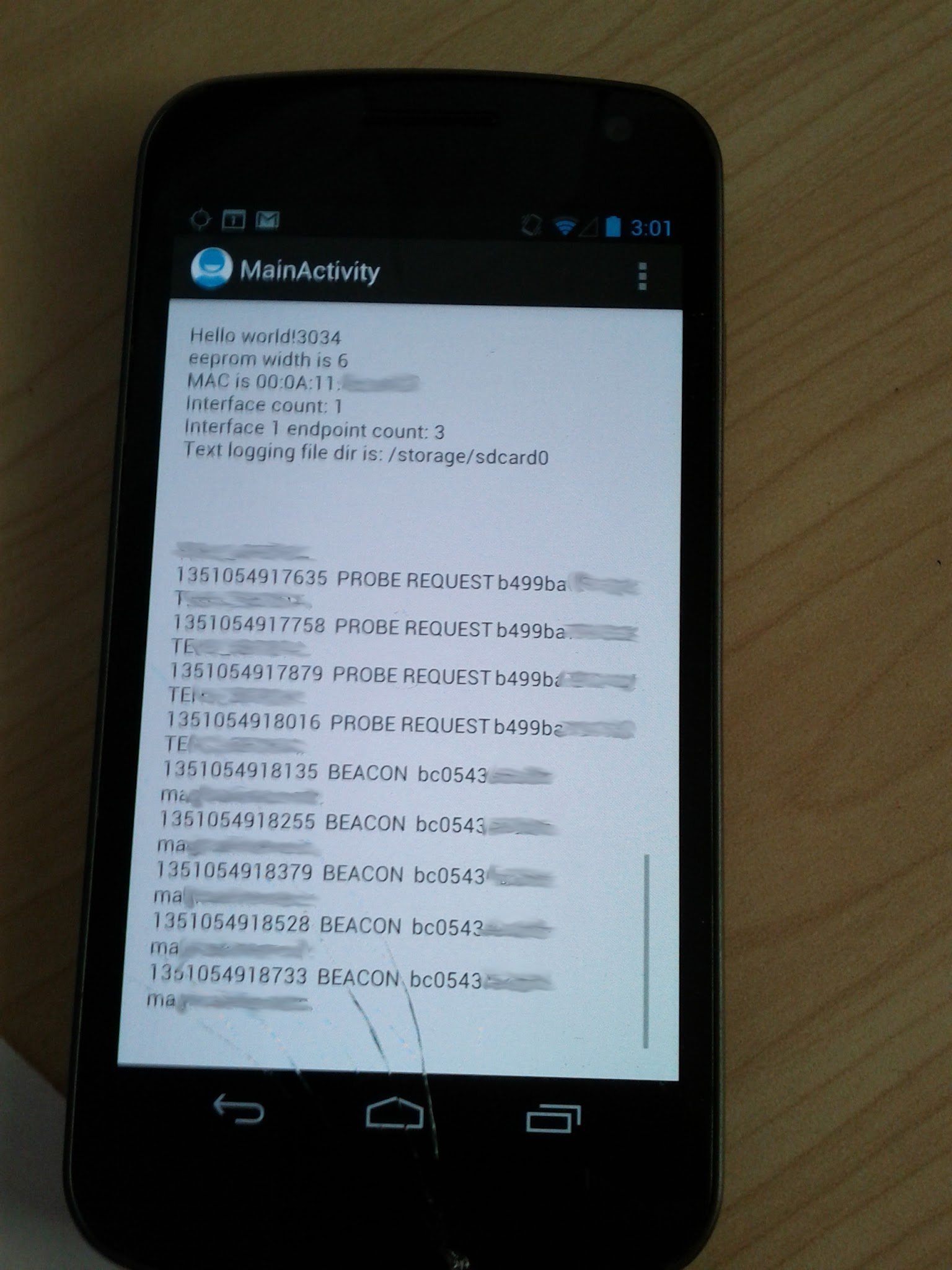 Galaxy Nexus running liber80211