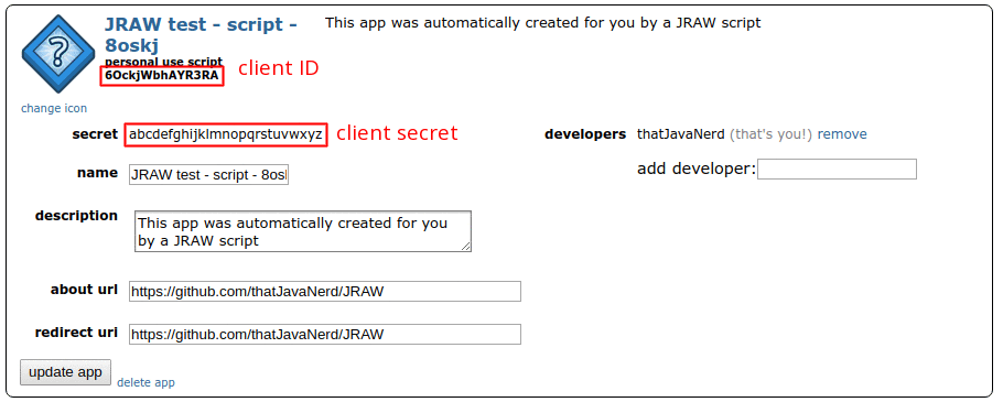 OAuth2details