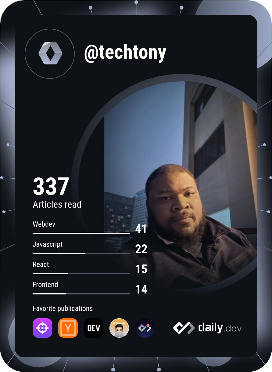 T Wjr's Dev Card