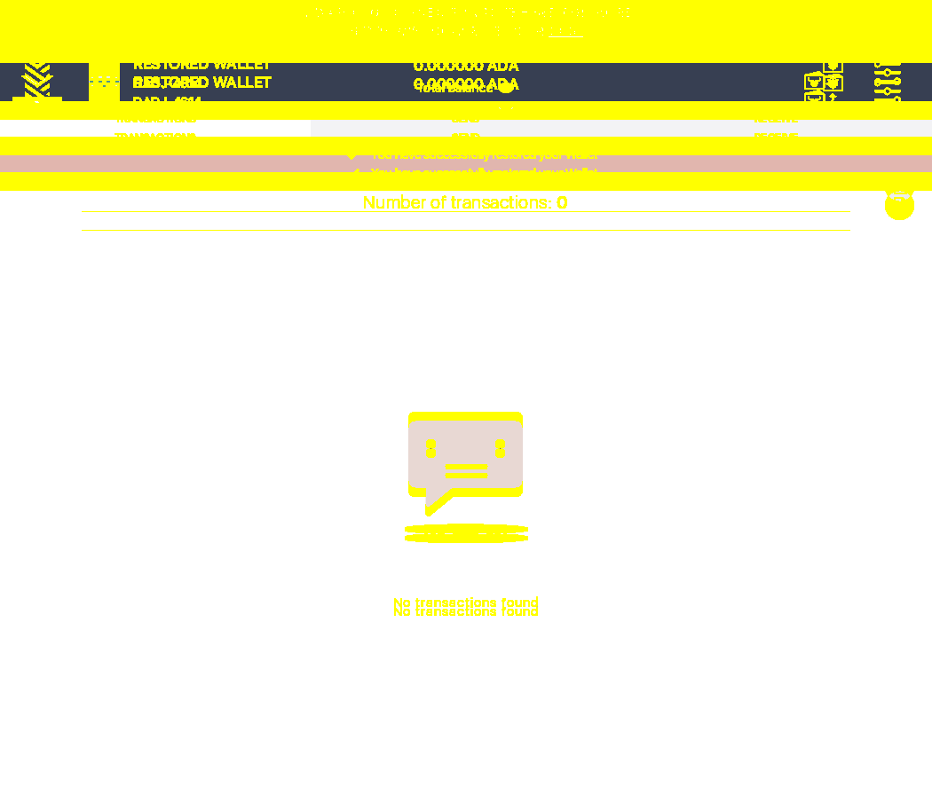 Ensure that wallet addresses are restored correctly IT86/10_58-I should see the opened wallet with name .png