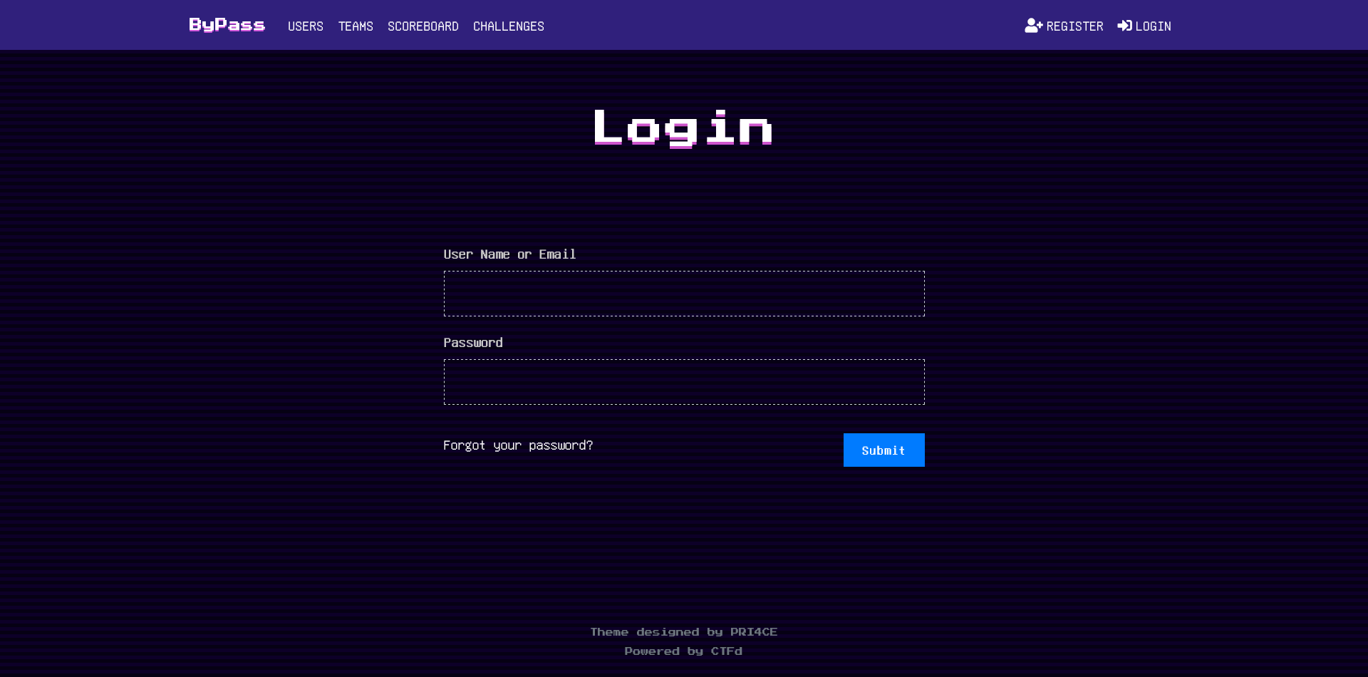 Login Page