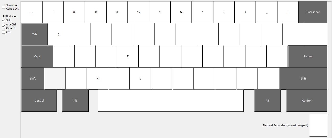 Windows Keyboard