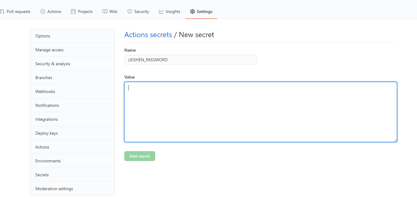 add-secret