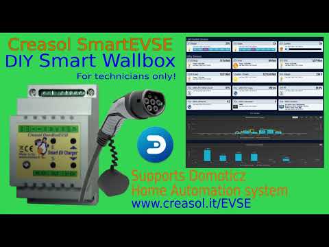 How DomBusEVSE works - Video using Domoticz, in this case