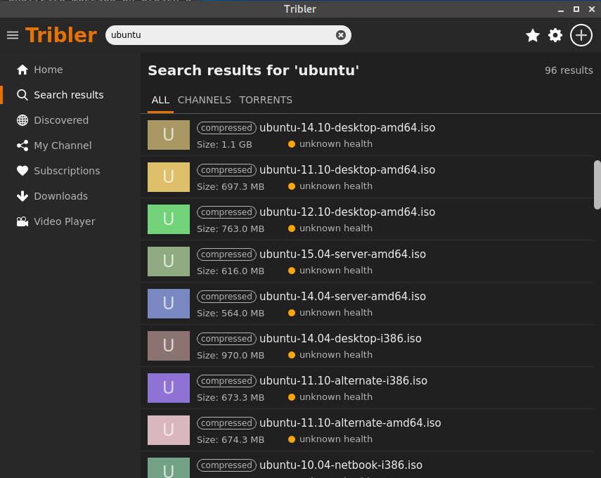 Tribler Search V7.0