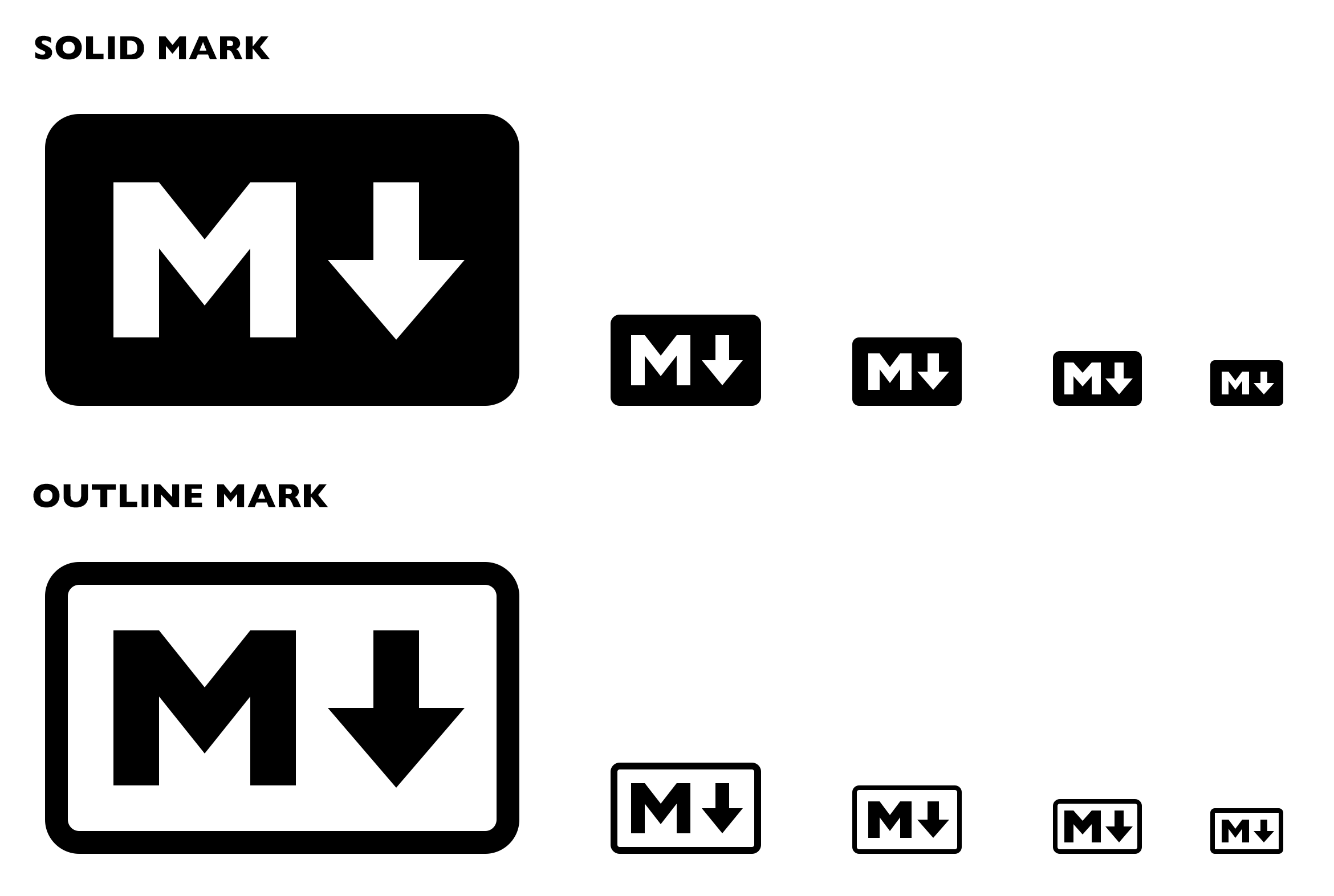 Markdown Mark Specimen