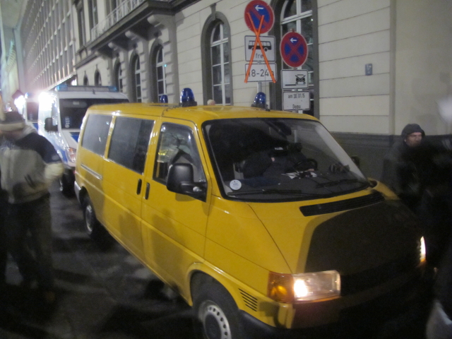 Yellow VW T4