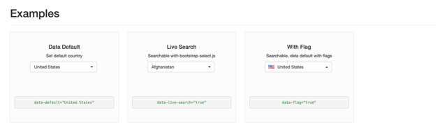 bootstrap-select-country examples