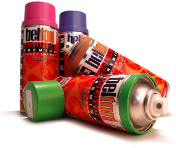 Belton Spray Paint Cans