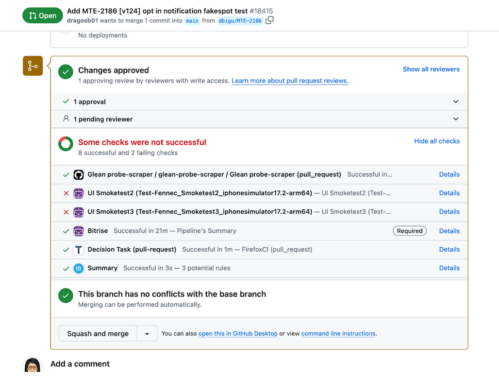 Screenshot from Github