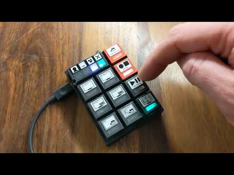 Video demo of the Keypad10rgb