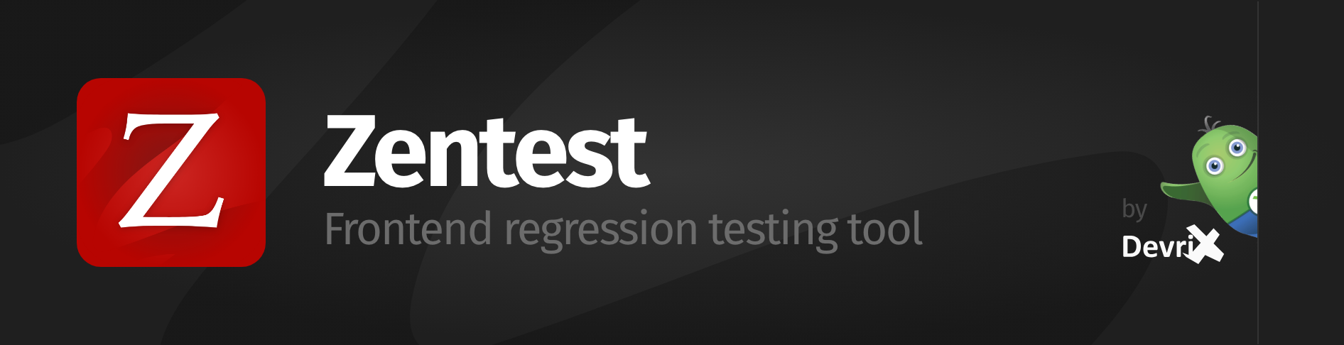 Zentest - frontend regression testing by DevriX - cover image