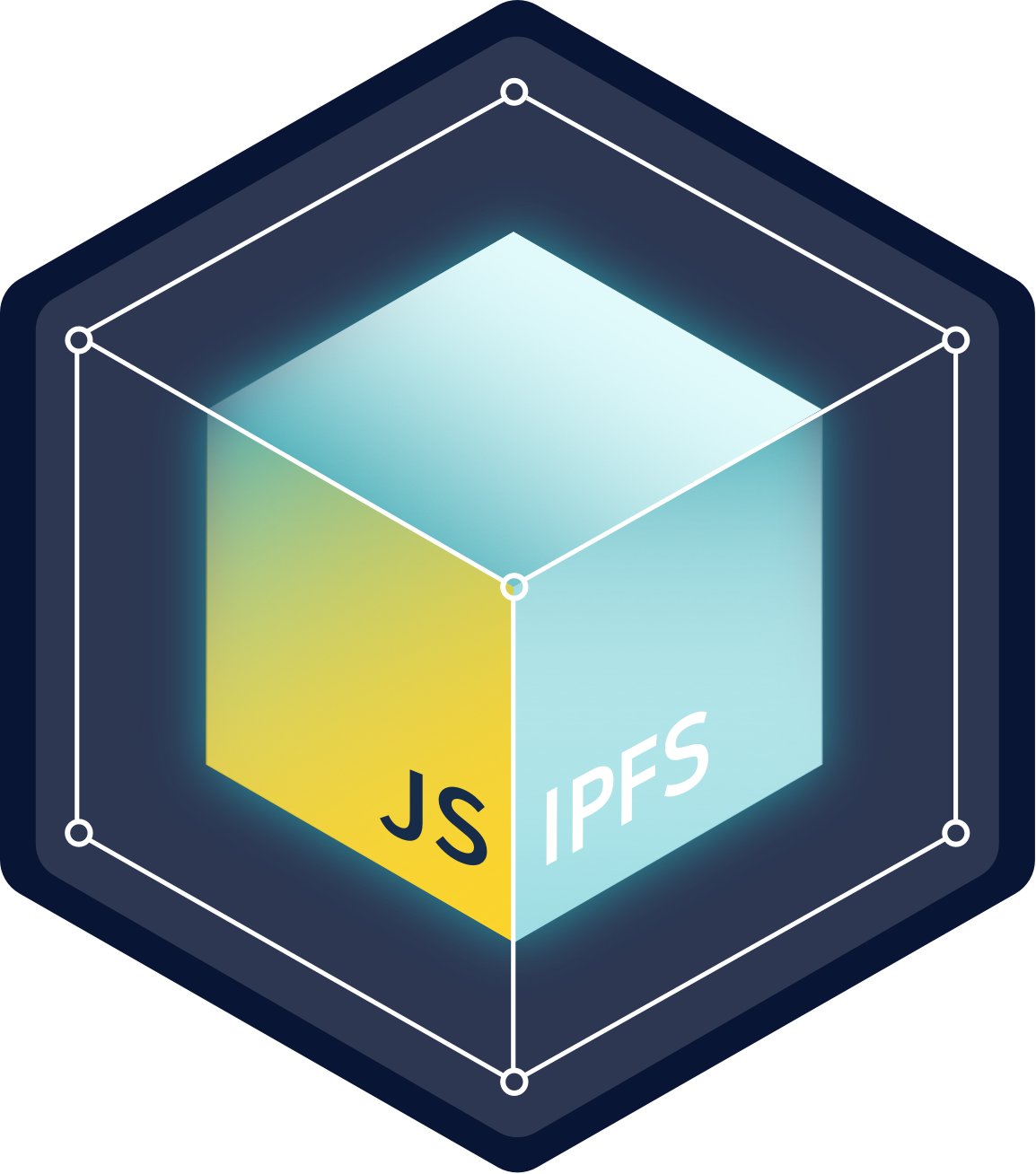 IPFS in JavaScript logo