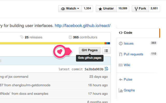 click to go to Github Pages