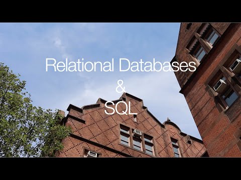 Introduction to Relational Databases & SQL