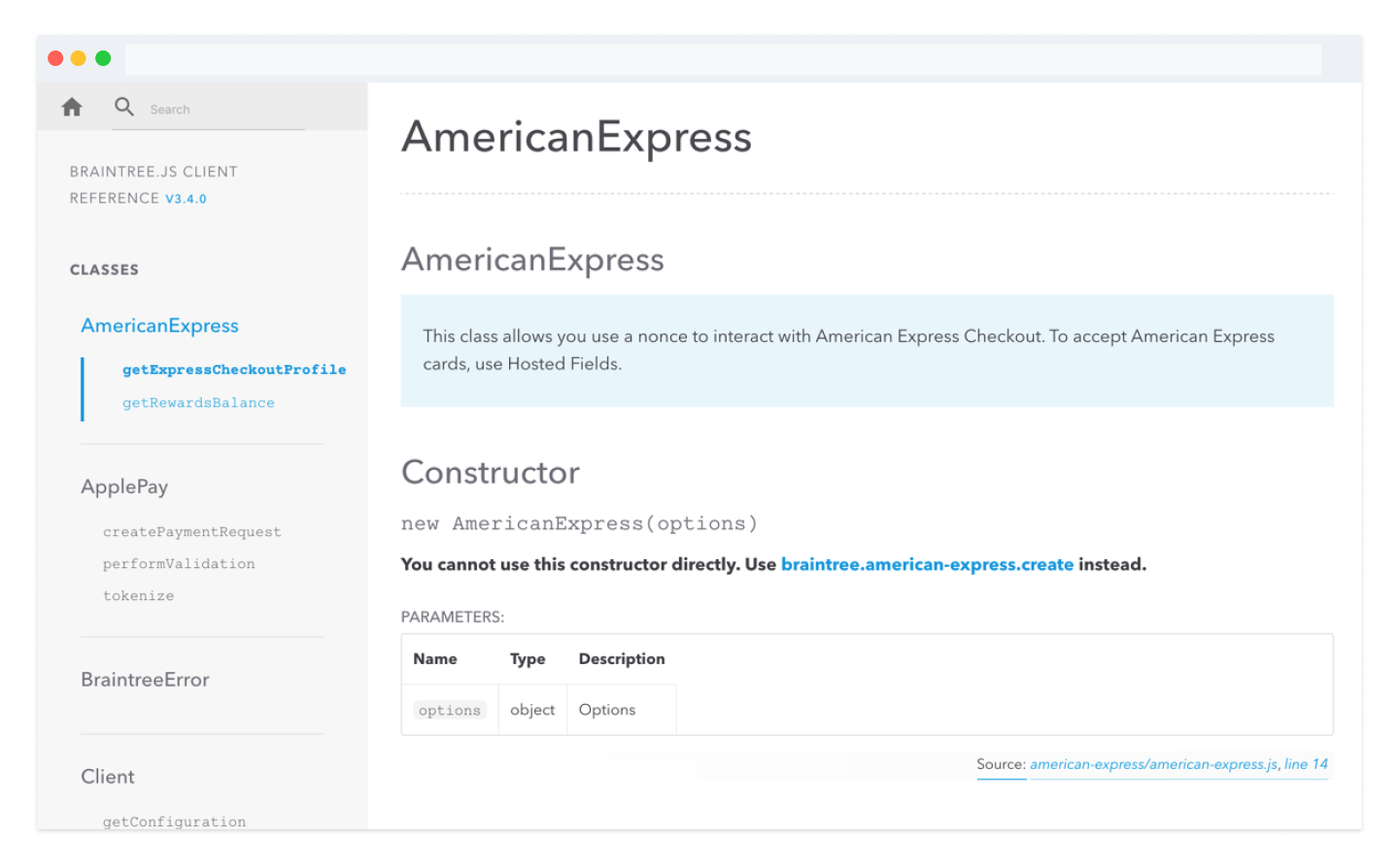 Braintree JS Doc Template Screenshot