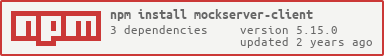 mockserver-client-node
