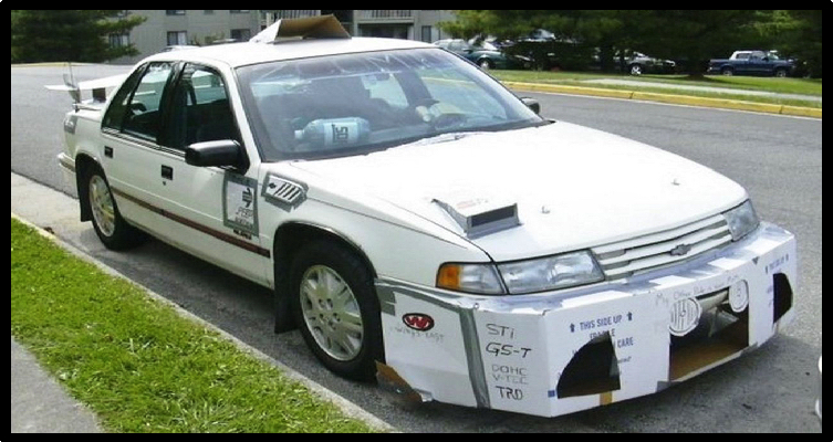 duck tape car fail