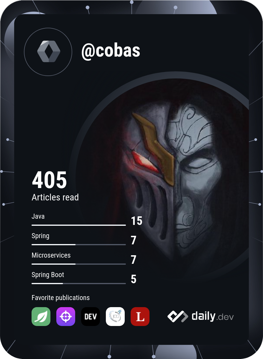 Stephan Gärtner's Dev Card