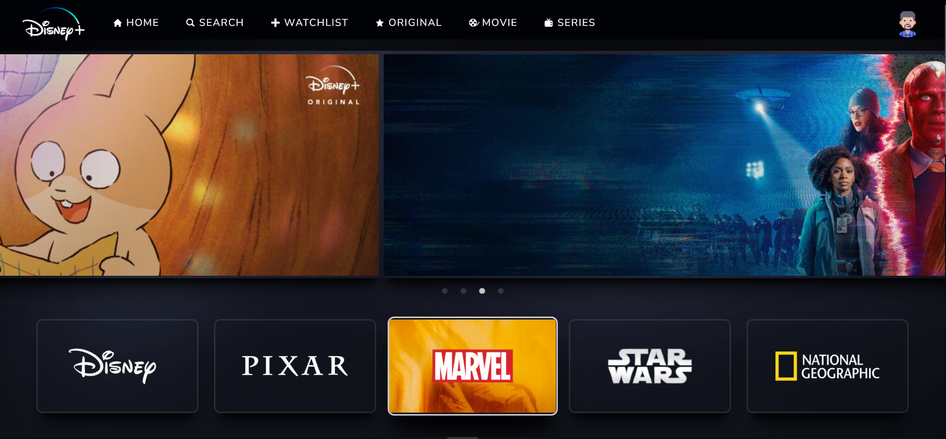 DisneyPlus Screenshot