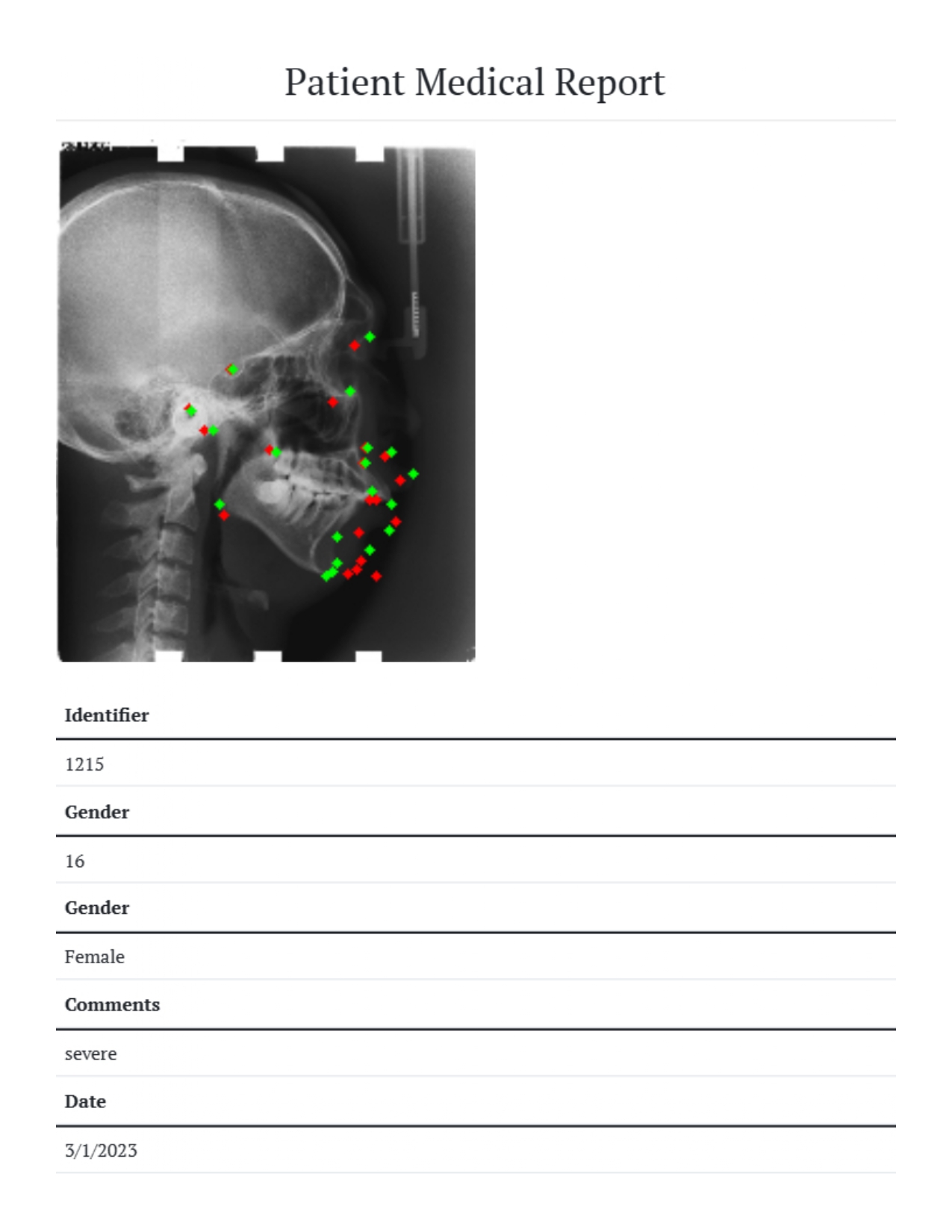 Patient Record