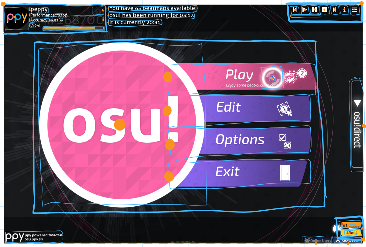 osu! Drawable