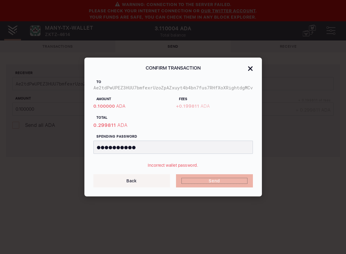 Spending Password should be casesensitive Transaction confirmation IT90/10_50-I should see an incorrect wallet password error message.png