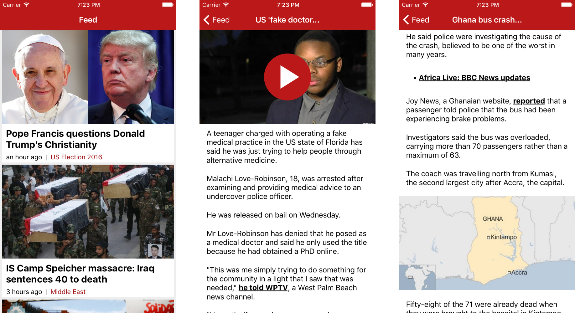 BBC News React Native