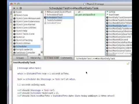 Pharo Scheduler