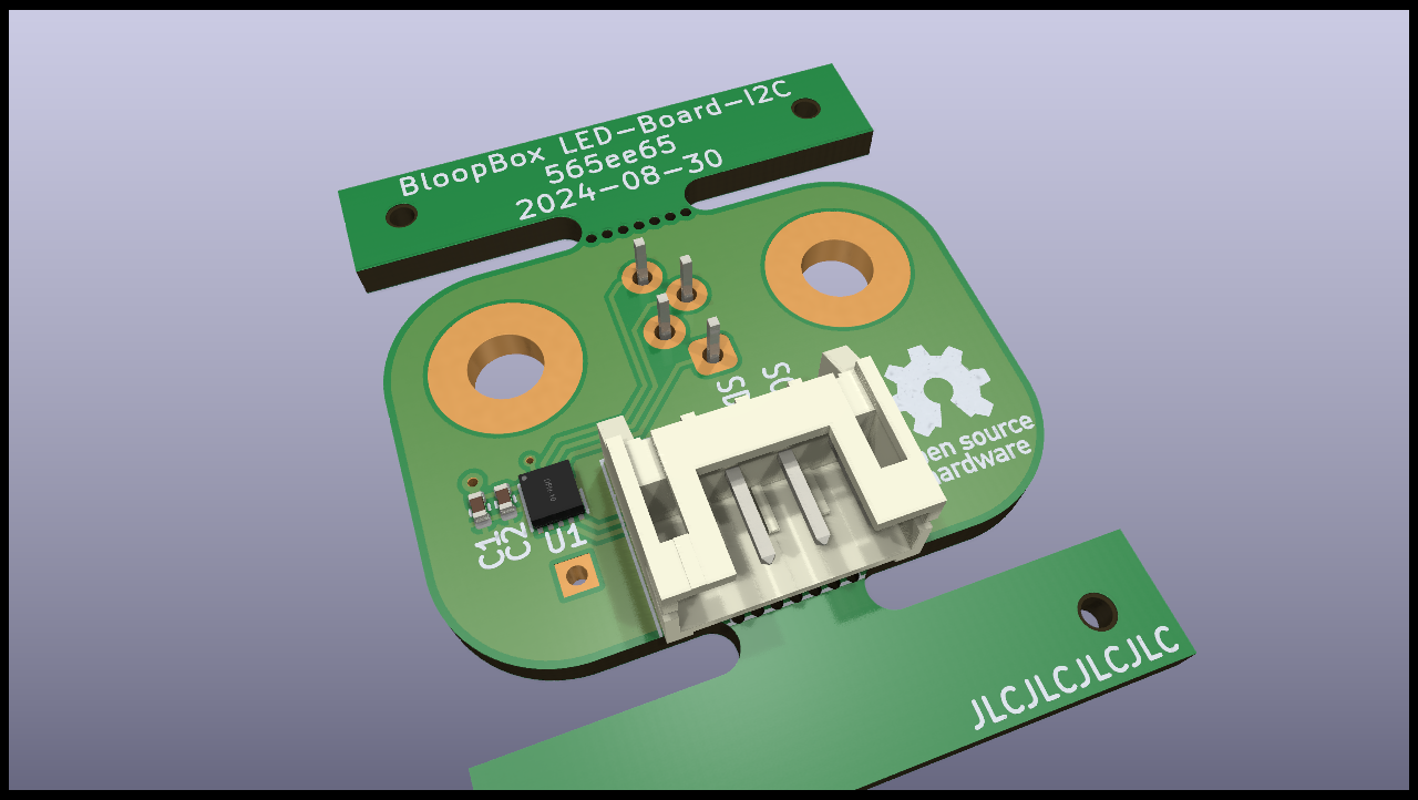 LED Board 3D Render