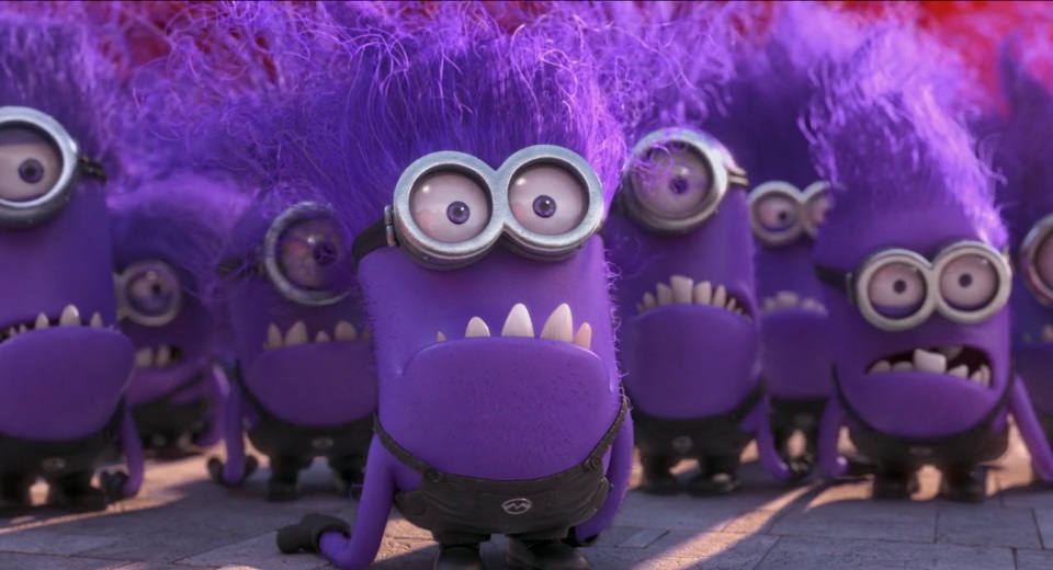 Evil Minions from the movie Despicable Me 2