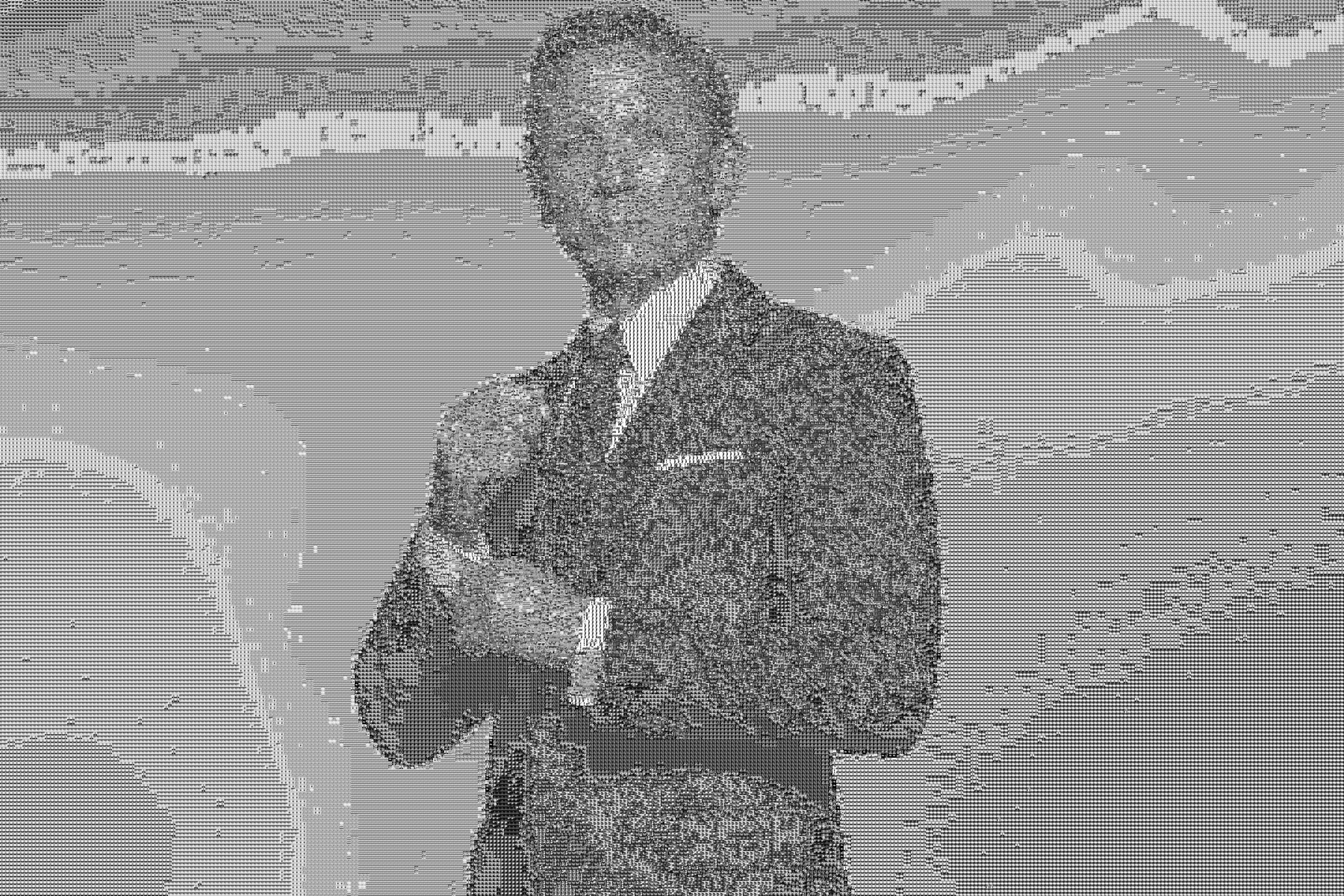 bond3 grayscale mosaic examples