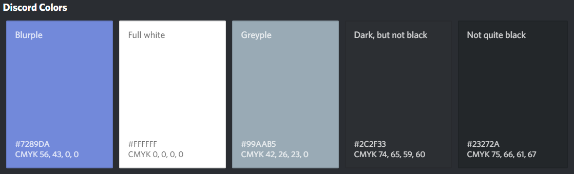Discord Colors